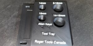 Drill Bit Sharpener Storage Tray